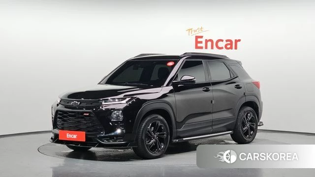 Chevrolet (GM Daewoo) Trailblazer 2022 Черный из Кореи