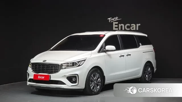 Kia The New Carnival 2019 Белый из Кореи