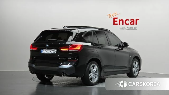 BMW X1 (F48) 2021 Черный из Кореи