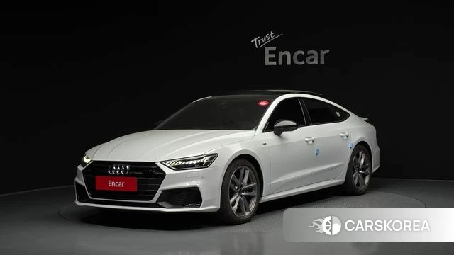 Audi A7 (4K) 2022 Белый из Кореи