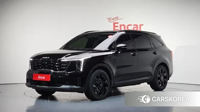 Kia The New Sorento 4th Generation 2024 Черный из Кореи