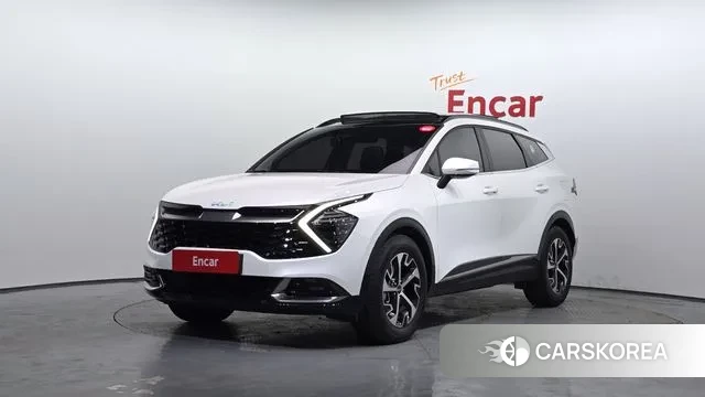 Kia Sportage 5th Generation Hybrid 2021 Белый из Кореи