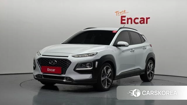 Hyundai Kona 2018 Белый из Кореи