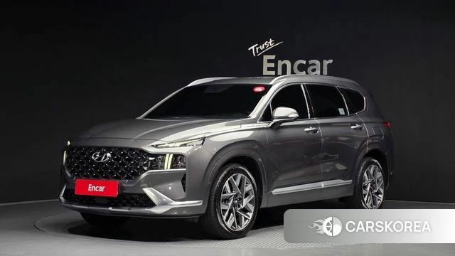 Hyundai The New Santa Fe 2020 Серый из Кореи