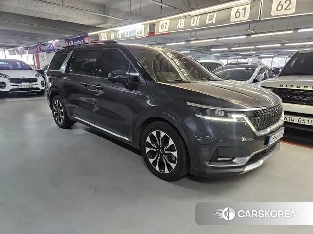 Kia Carnival 4th generation 2021 Серый из Кореи