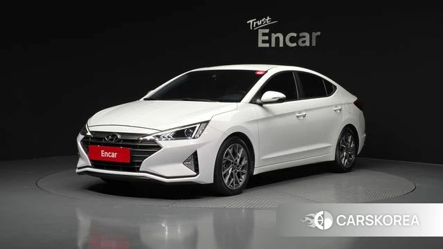 Hyundai The New Avante AD 2018 Белый из Кореи