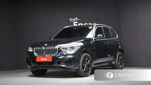 BMW X5 (G05) 2021 Черный из Кореи