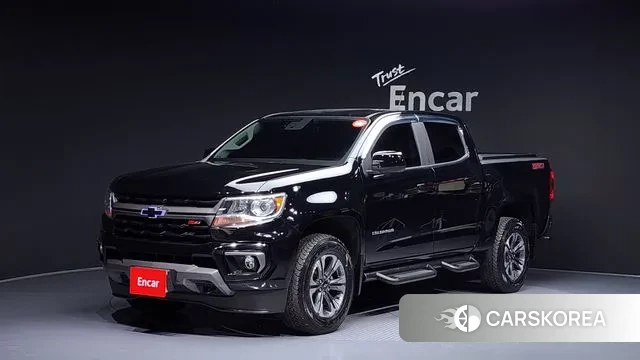 Chevrolet (GM Daewoo) Real New Colorado 2021 Черный из Кореи