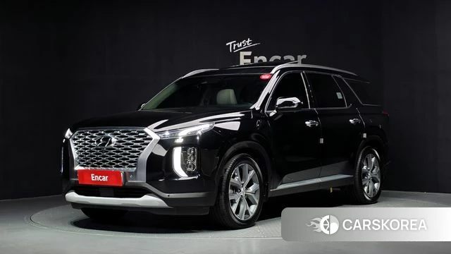 Hyundai Palisade 2021 Черный из Кореи