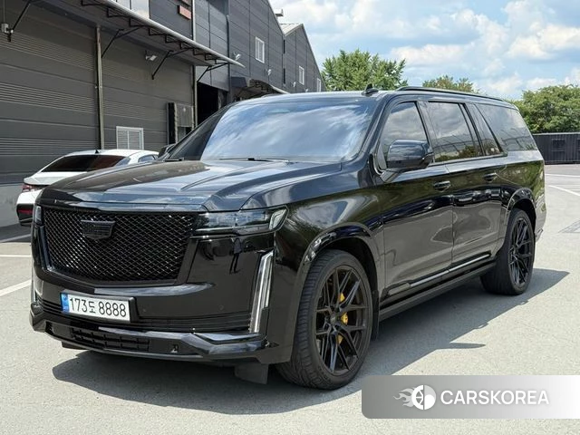 Cadillac Escalade 5th Generation 2023 Черный из Кореи