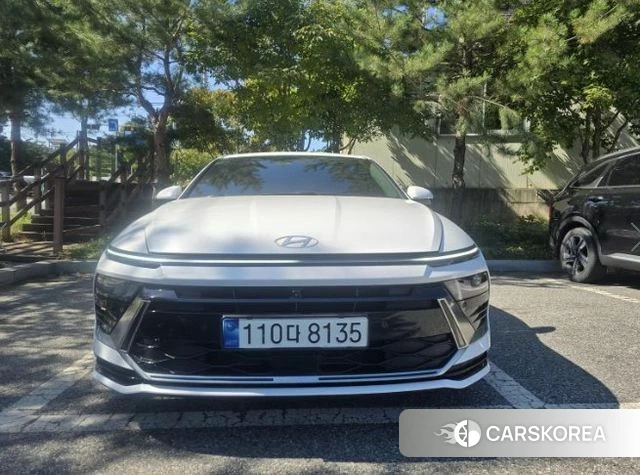 Hyundai Sonata D Edge (DN8) 2023 Белый из Кореи