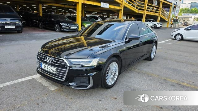 Audi A6 (C8) 2021 Черный из Кореи