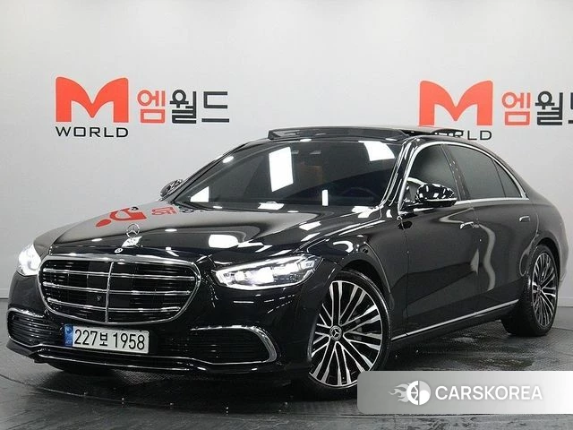 Mercedes-Benz S-Class W223 2023 Черный из Кореи