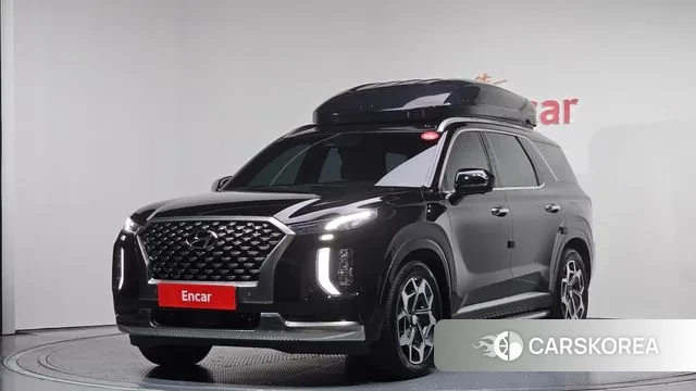 Hyundai Palisade 2021 Черный из Кореи