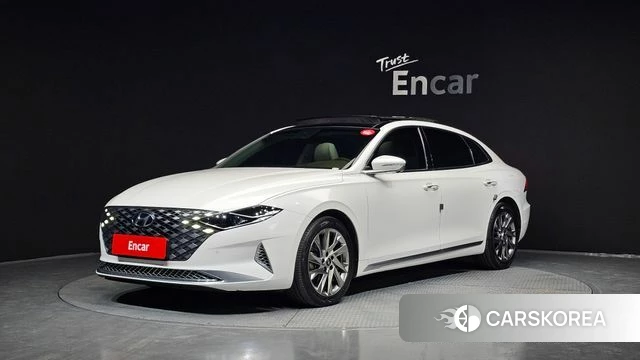 Hyundai The New Grandeur IG Hybrid 2020 Белый из Кореи