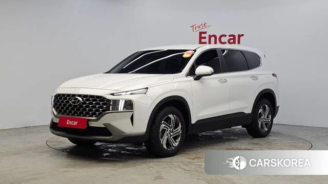 Hyundai The New Santa Fe 2023 Белый из Кореи