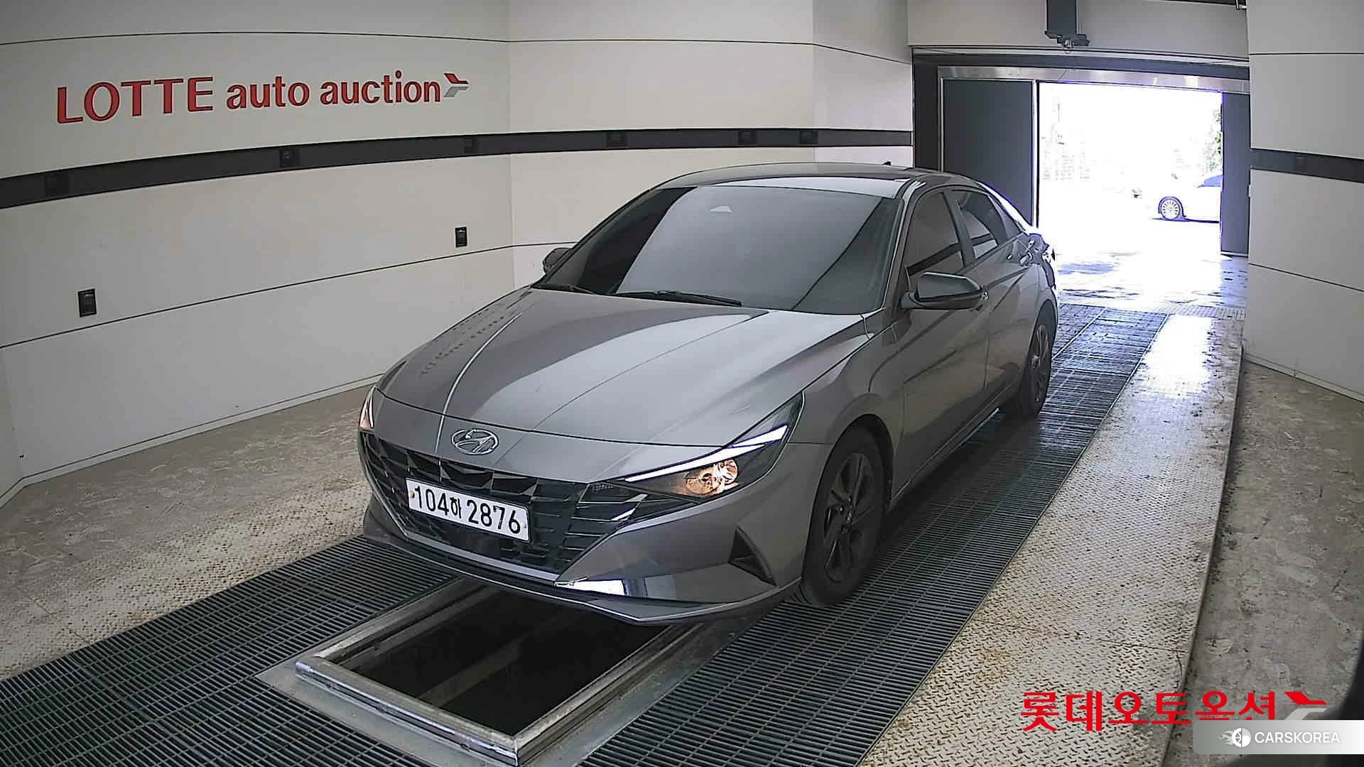 Hyundai Avante 2021 Fluid Metal из Кореи