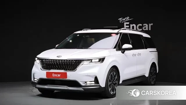 Kia Carnival 4th generation 2020 Белый из Кореи