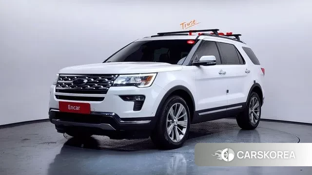 Ford Explorer 2018 Белый из Кореи