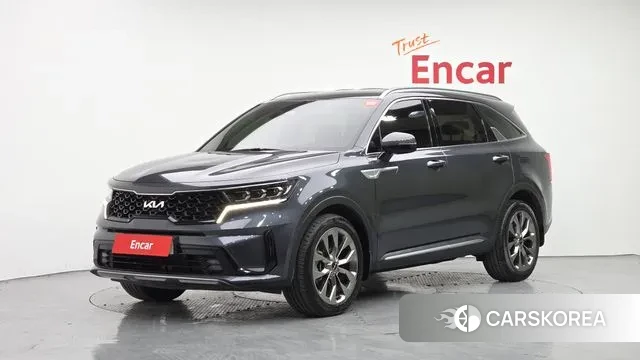 Kia Sorento 4th Generation 2021 Небесно-голубой из Кореи