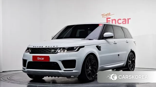 Land Rover Range Rover Sport 2nd Generation 2018 Белый из Кореи