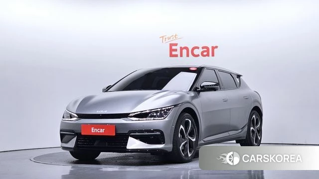Kia EV6 2023 Серебристо-серый из Кореи
