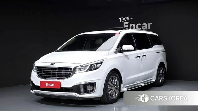 Kia All New Carnival 2018 Белый из Кореи