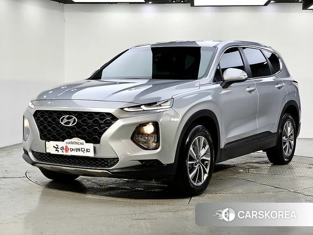 Hyundai Santa Fe TM 2018 Серебряный из Кореи