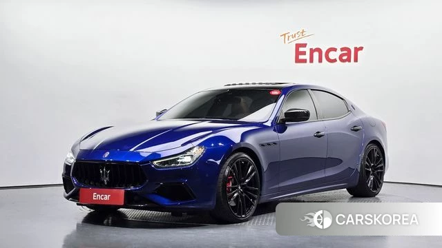 Maserati Ghibli 2018 Синий из Кореи