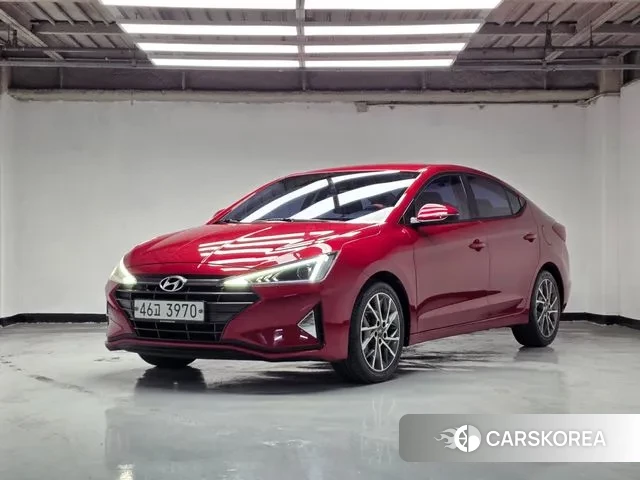 Hyundai The New Avante AD 2019 Красный из Кореи