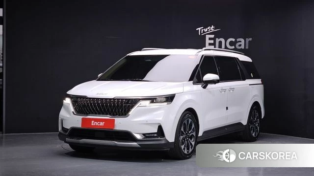 Kia Carnival 4th generation 2021 Белый из Кореи