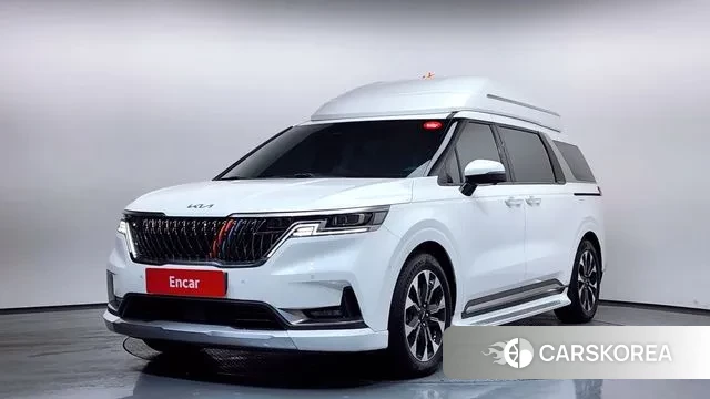 Kia Carnival 4th generation 2021 Белый из Кореи