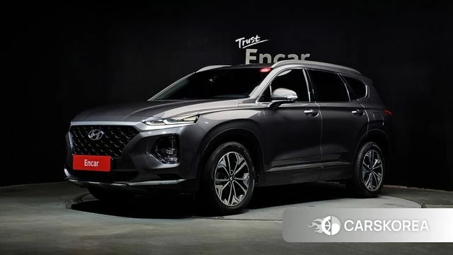 Hyundai Santa Fe TM 2018 Серый из Кореи