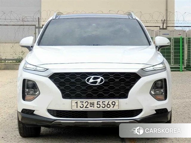 Hyundai Santa Fe TM 2018 Белый из Кореи