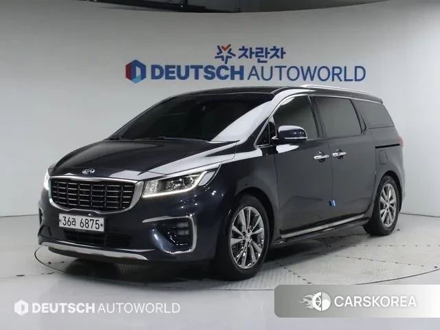 Kia The New Carnival 2018 Черный из Кореи