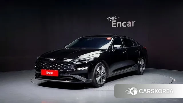 Kia K8 2021 Черный из Кореи