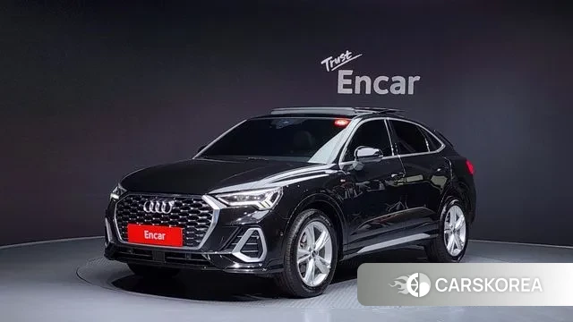 Audi Q3 (F3) 2022 Черный из Кореи