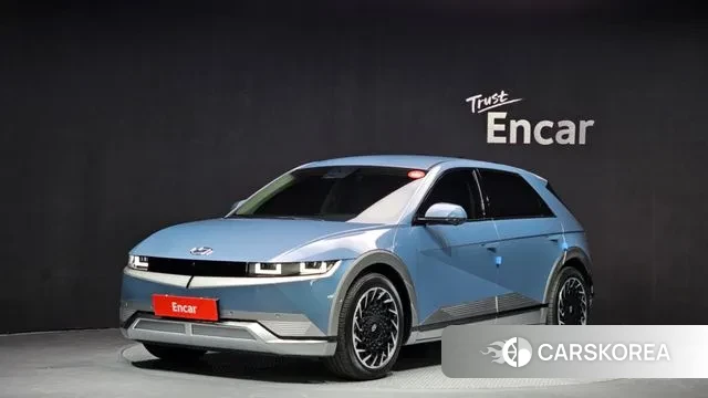 Hyundai Ionic 5 2022 Небесно-голубой из Кореи