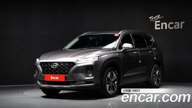 Hyundai Santa Fe TM 2019 Серый из Кореи