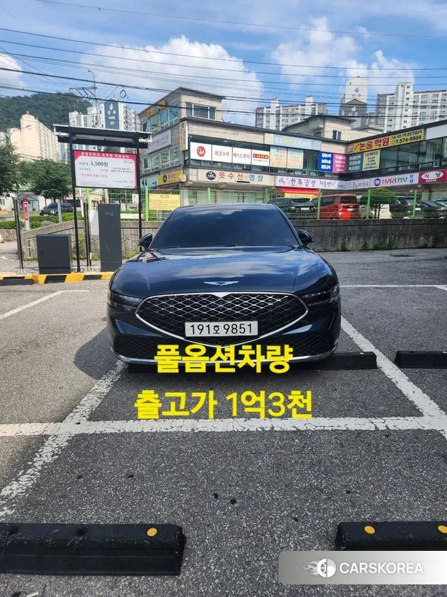 Genesis G90 (RS4) 2022 Темно-зеленый из Кореи