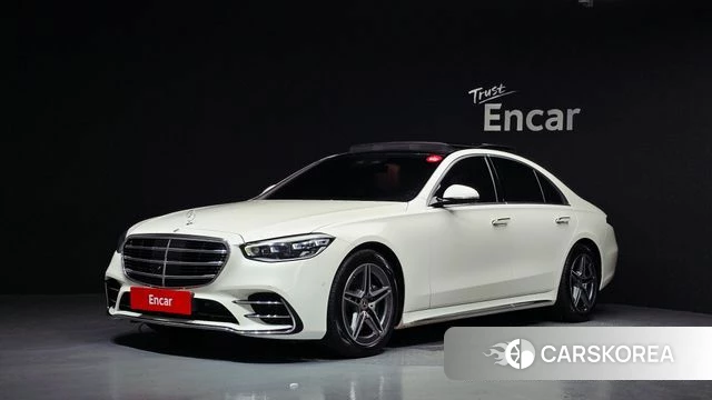 Mercedes-Benz S-Class W223 2022 Белый из Кореи