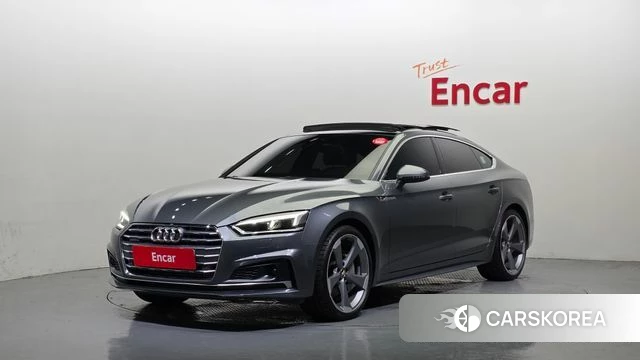Audi A5 (F5) 2019 Серый из Кореи