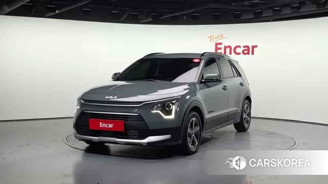 Kia Di Ol Nu Niro 2022 Темно-зеленый из Кореи