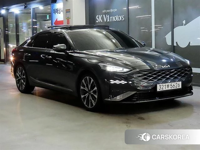 Kia K8 2021 Серый из Кореи