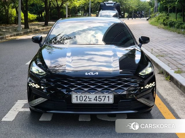 Kia K8 2021 Черный из Кореи