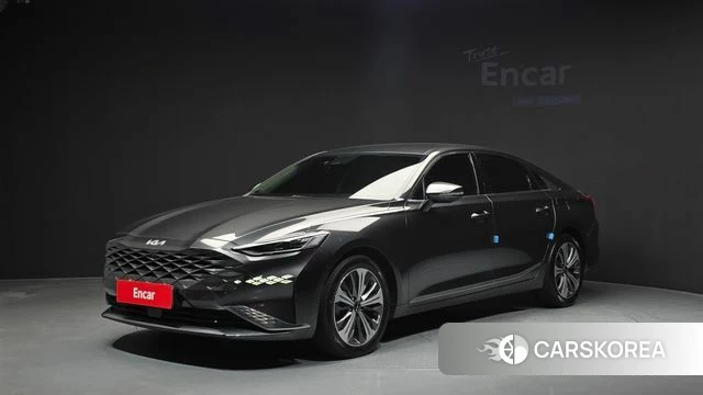 Kia K8 Hybrid 2022 Серый из Кореи