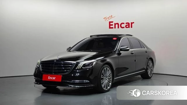 Mercedes-Benz S-Class W222 2018 Черный из Кореи