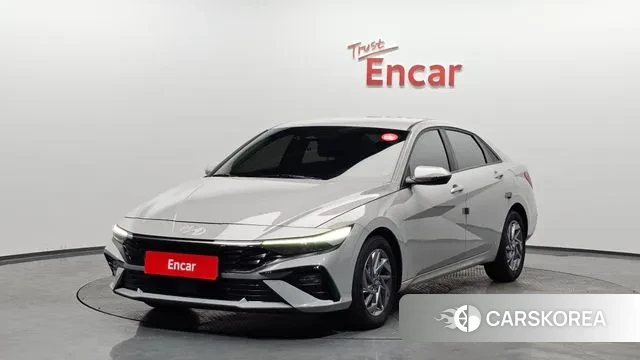 Hyundai The New Avante Hybrid (CN7) 2023 Серебристо-серый из Кореи