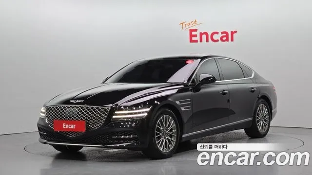 Genesis G80 (RG3) 2021 Черный из Кореи