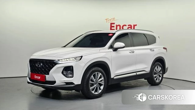 Hyundai Santa Fe TM 2019 Белый из Кореи